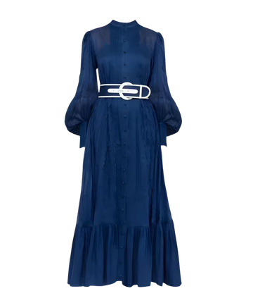 Cambridge Maxi Dress - Cosmic Blue - Style Theory