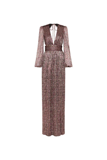 Claude Gown Metallic - Style Theory