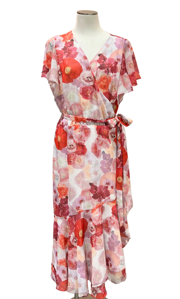 Persian Garden Wrap Dress - Style Theory