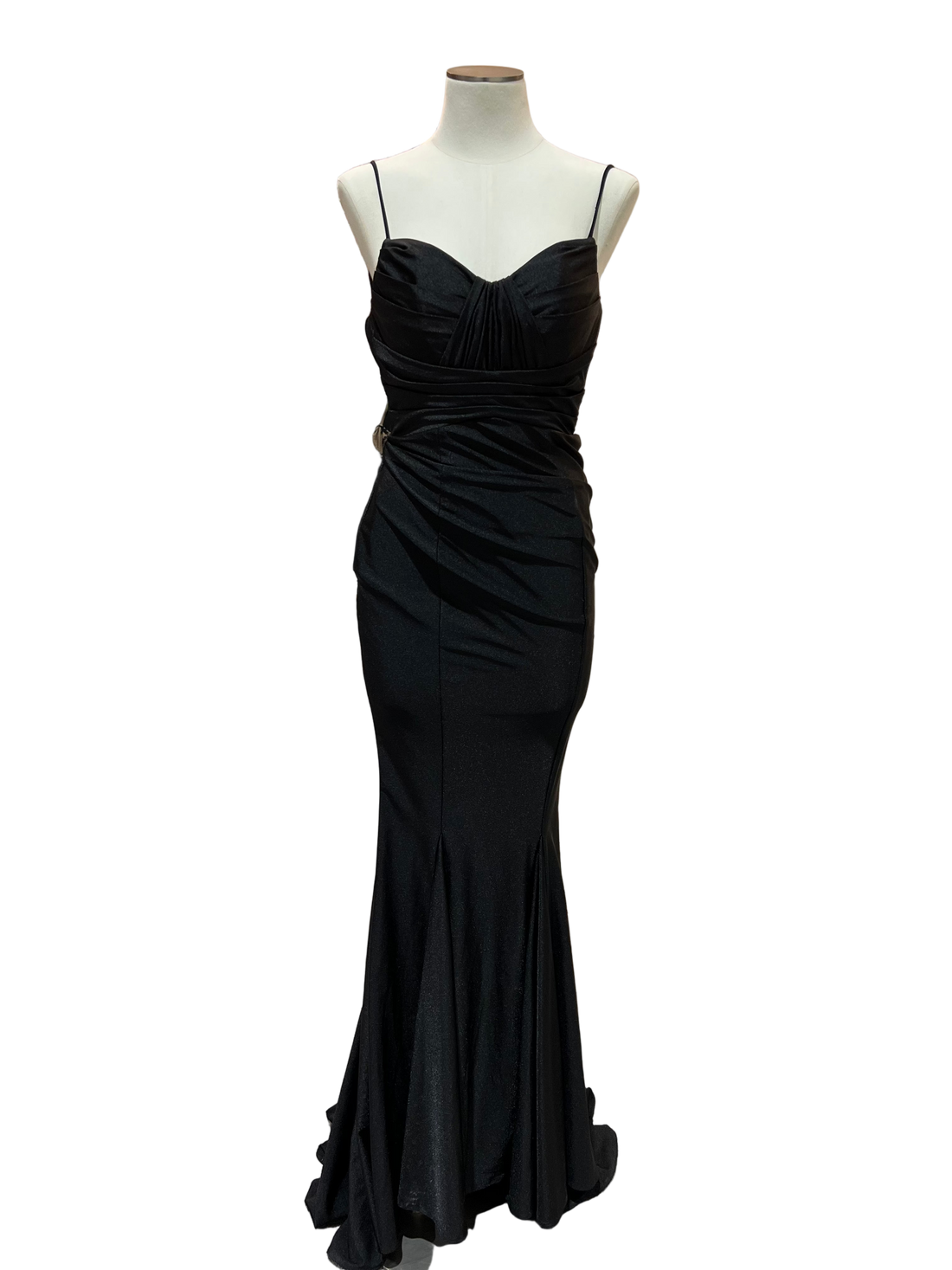 Bustier Black Gown - Style Theory