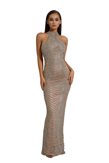 Silver Siren Mini Dress - Style Theory