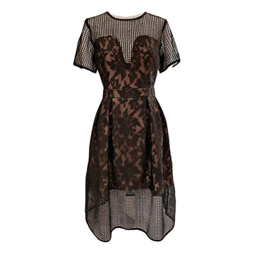Velocity Black Lace Cocktail Dress - Style Theory
