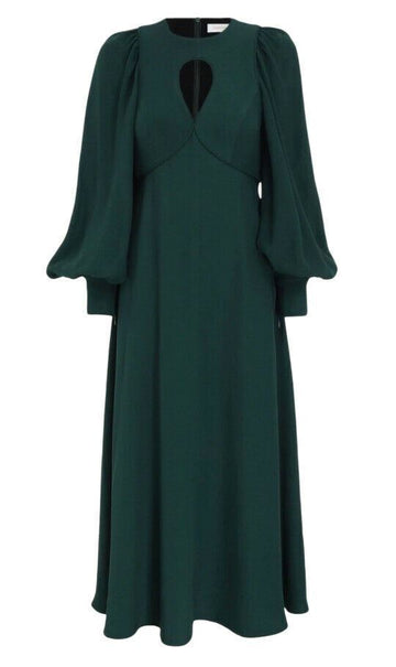 Keyhole Midi Dress - Style Theory