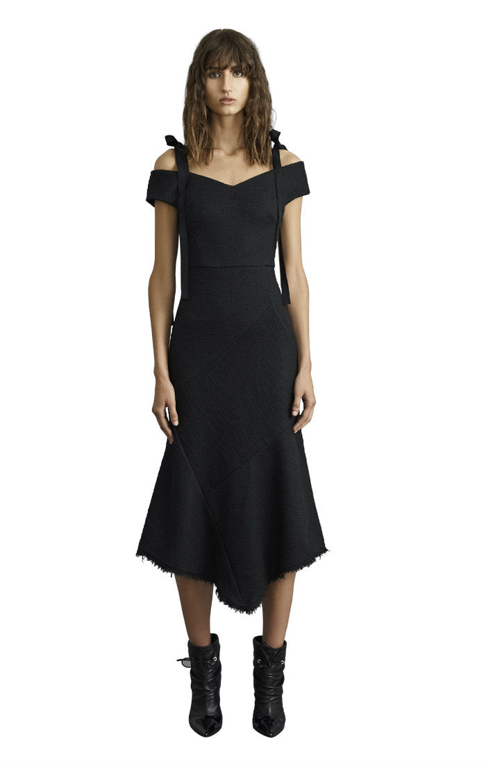 CARDINALE OFF THE SHOULDER DRESS