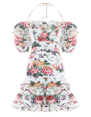 ALLIA PINTUCK SHORT DRESS - Style Theory