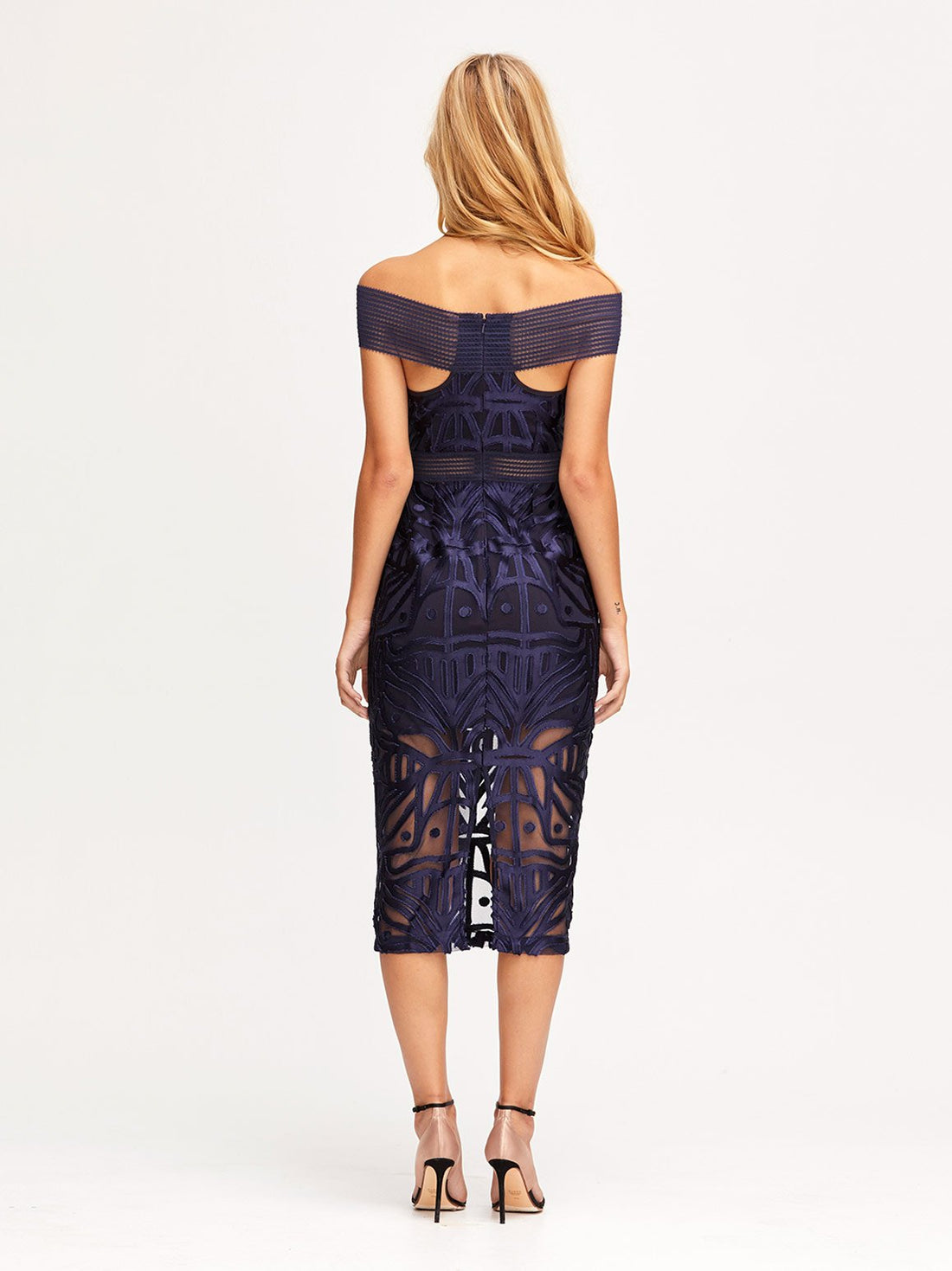 LUNAR ECLIPSE MIDI DRESS