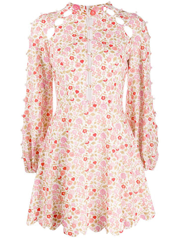 Goldie Scallop Short Dress - Style Theory