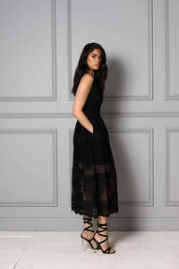 SABAYA Dahlia Dress | Black