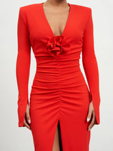 Load image into Gallery viewer, ROSITA MIDI DRESS - RED - Style Theory
