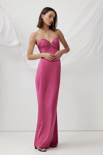 Magnolia Dress - Magenta - Style Theory