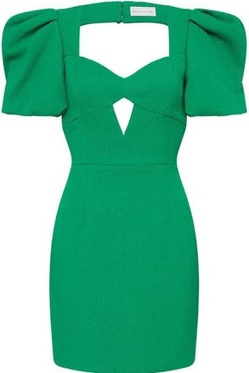 DIONNE PUFF SLEEVE MINI DRESS - Style Theory