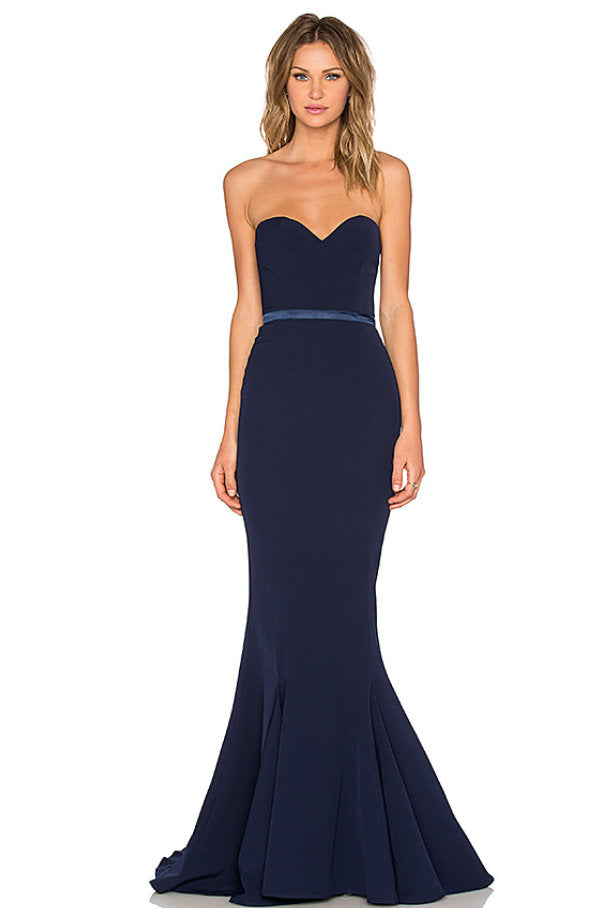 Adrianna Gown Navy