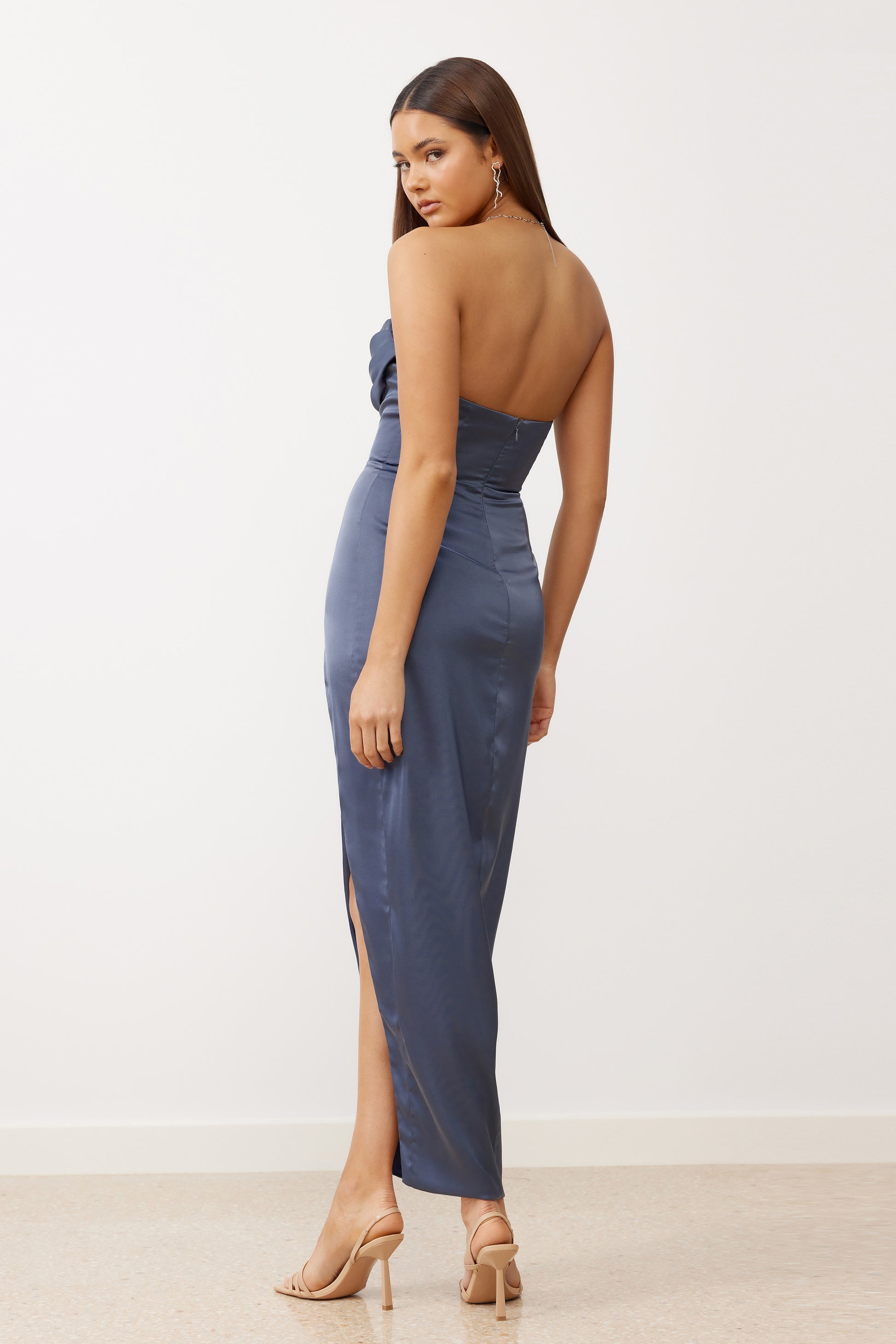 Juliana Dress Slate - Style Theory