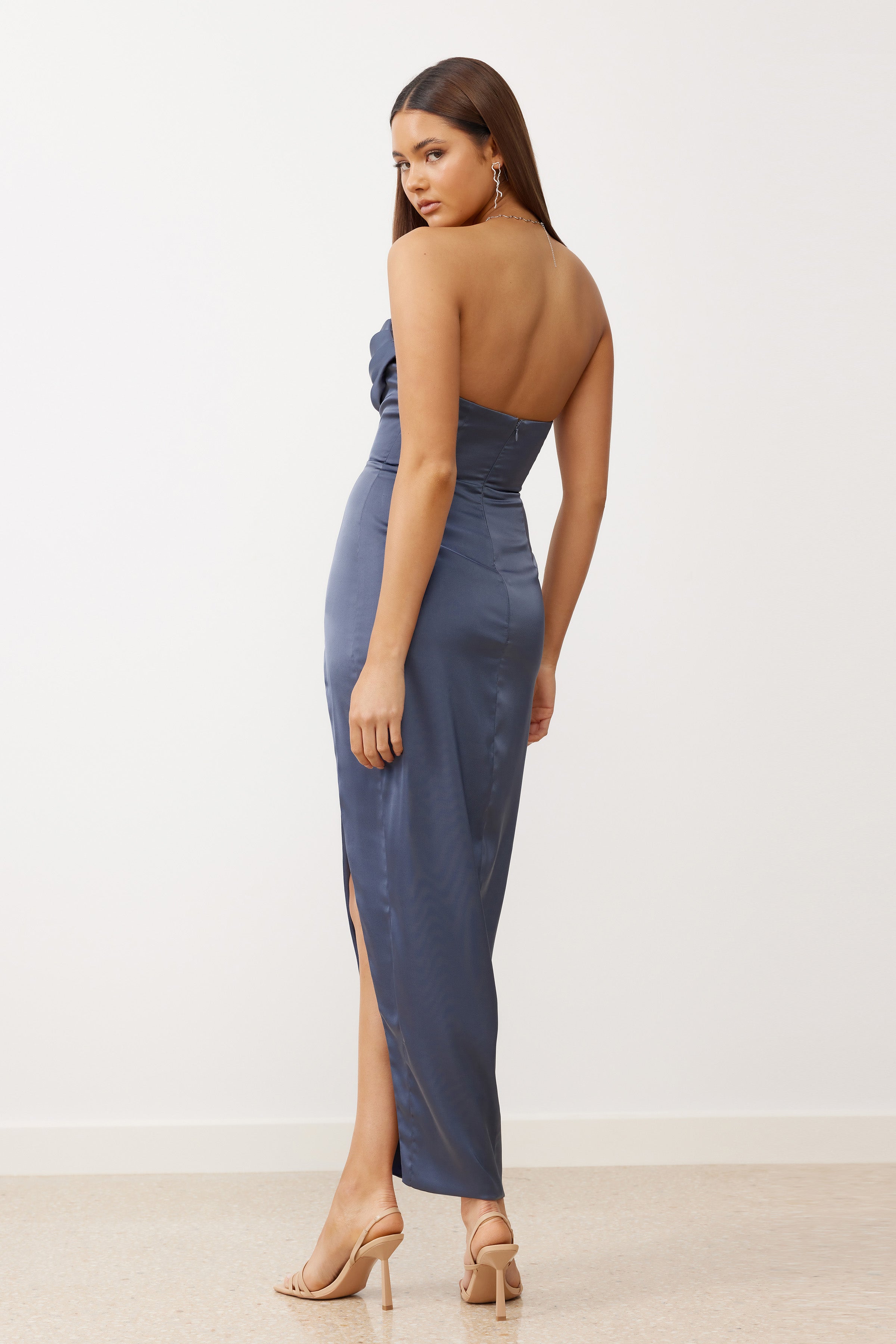Juliana Dress Slate - Style Theory