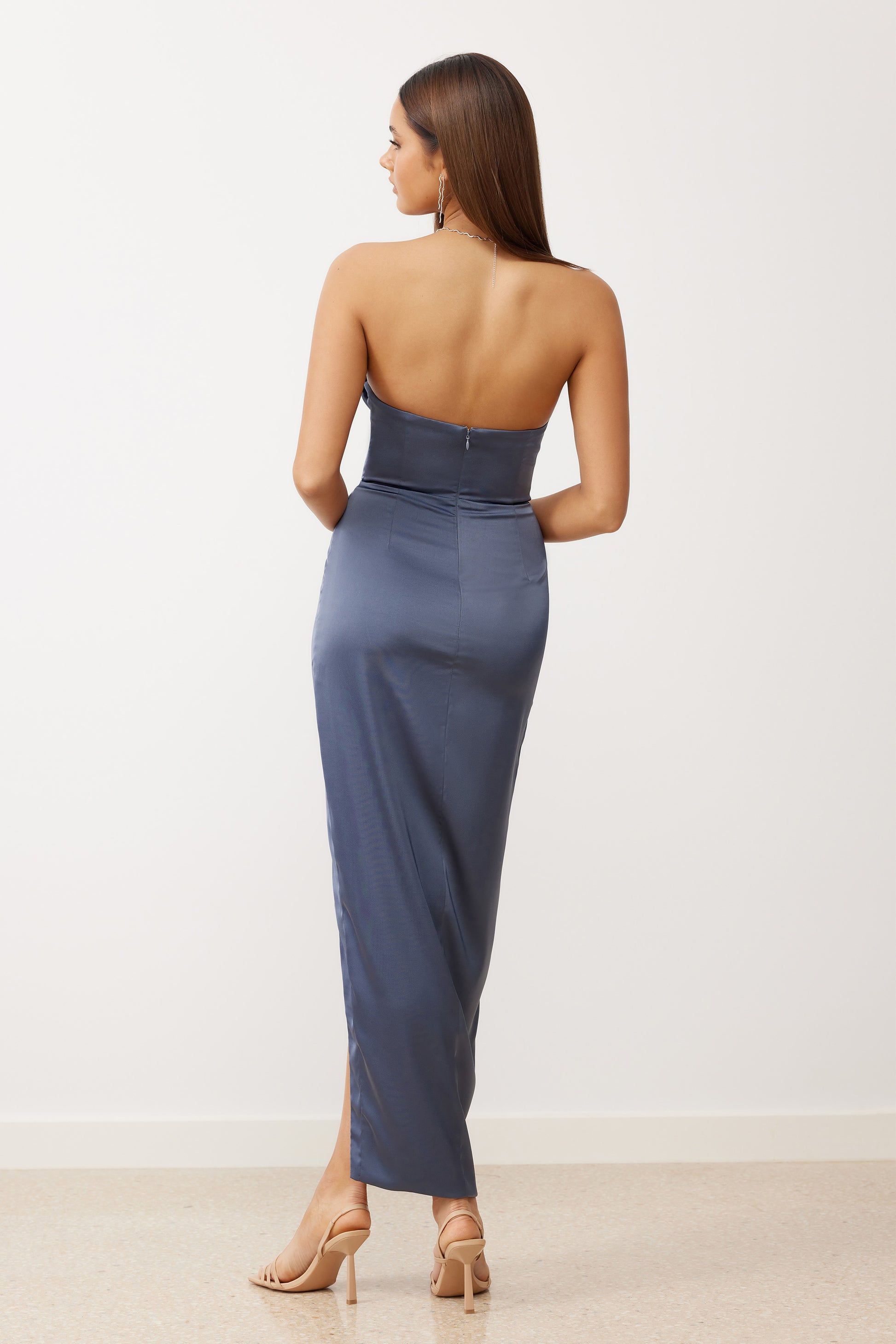 Juliana Dress Slate - Style Theory