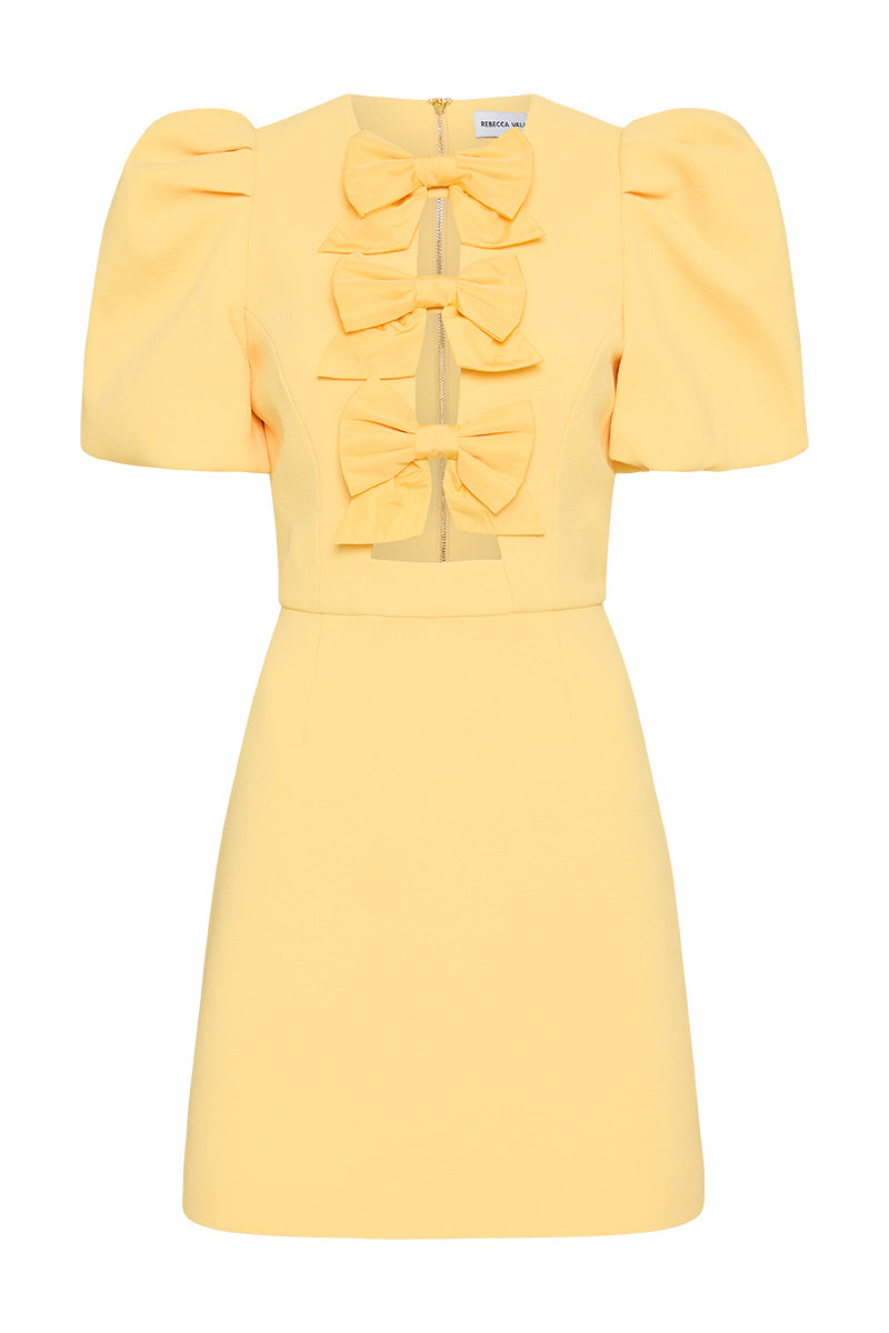 CHLOE BOW MINI DRESS - Style Theory