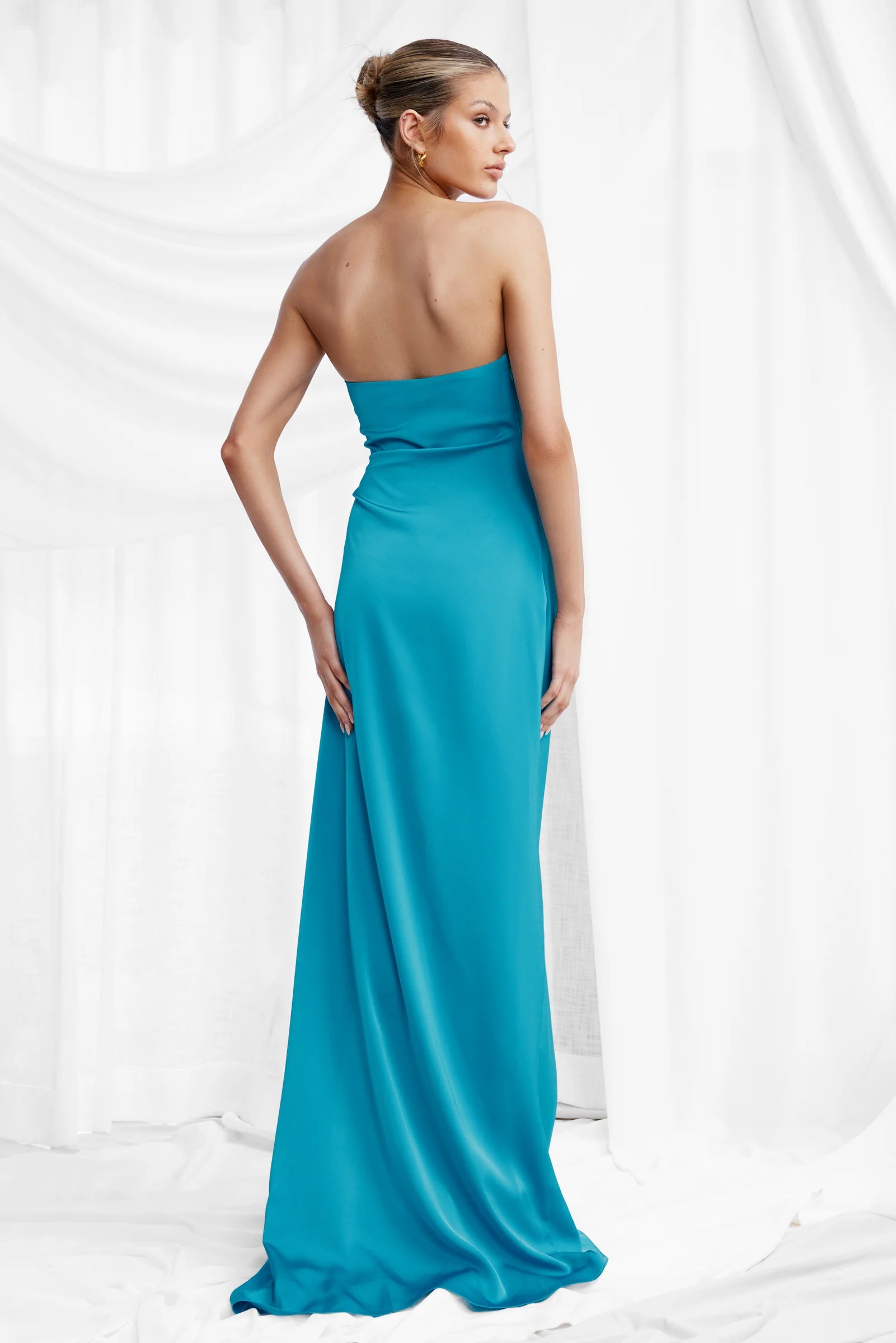ALZIRA DRESS - TEAL - Style Theory