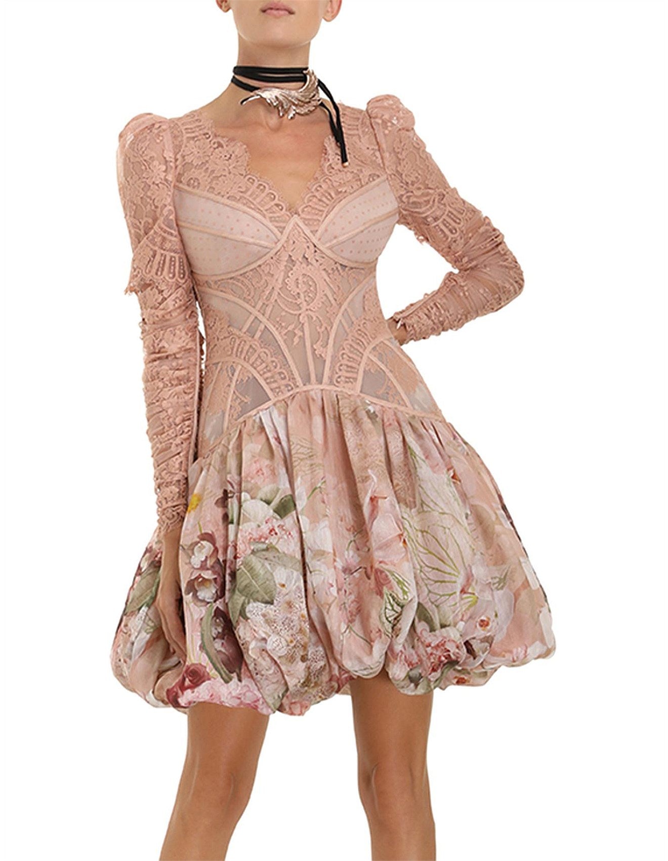 Dancer Lace Mini Dress
