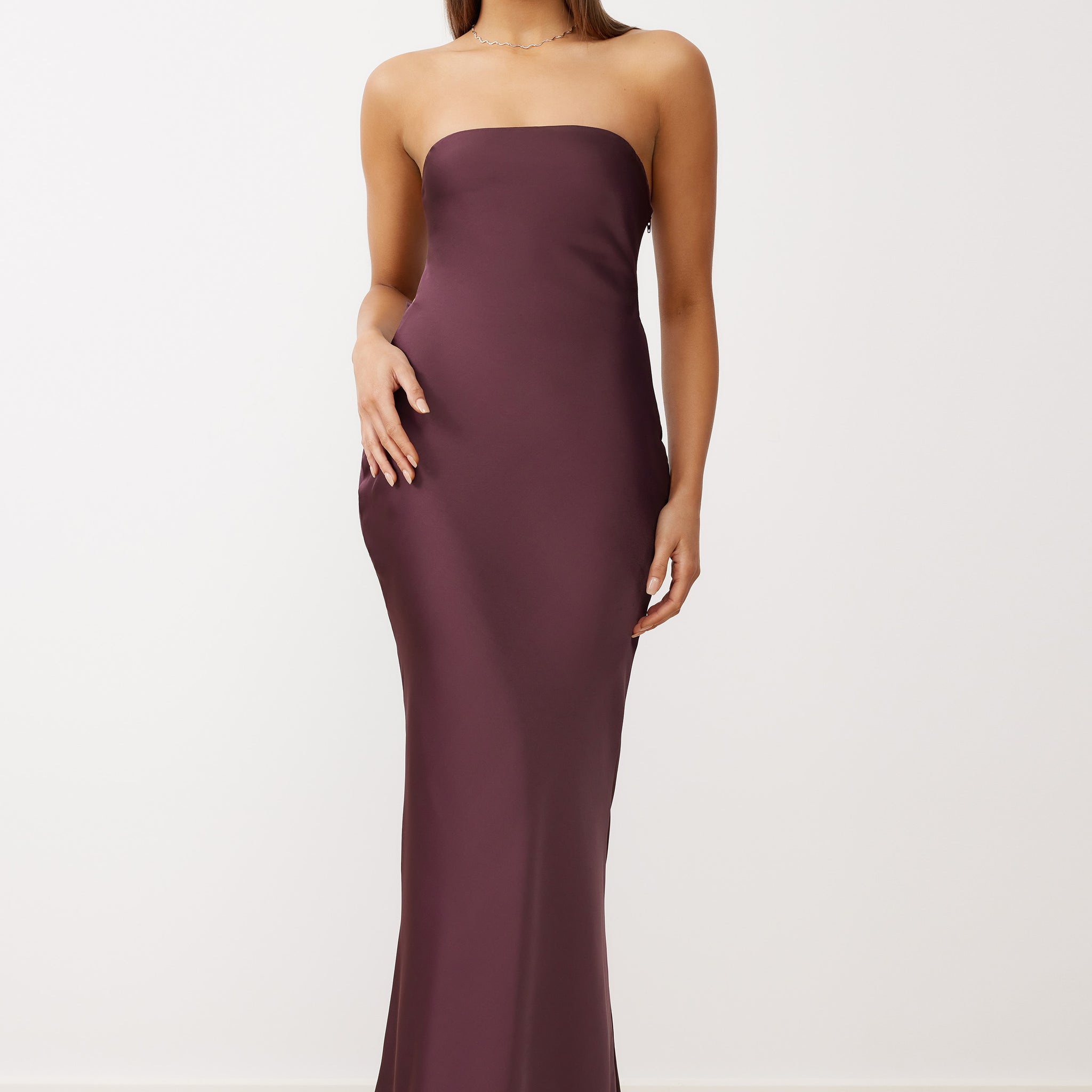 Indra Dress Grape - Style Theory