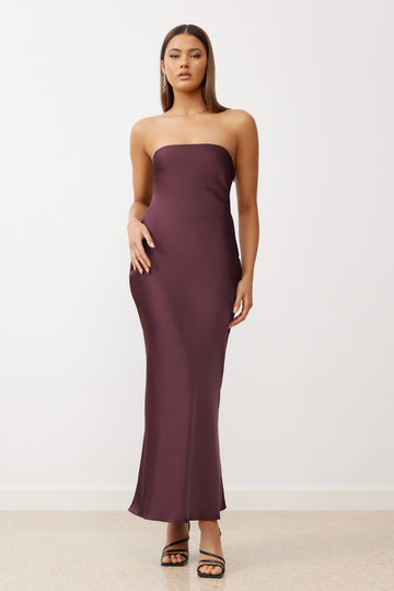 Indra Dress Grape - Style Theory
