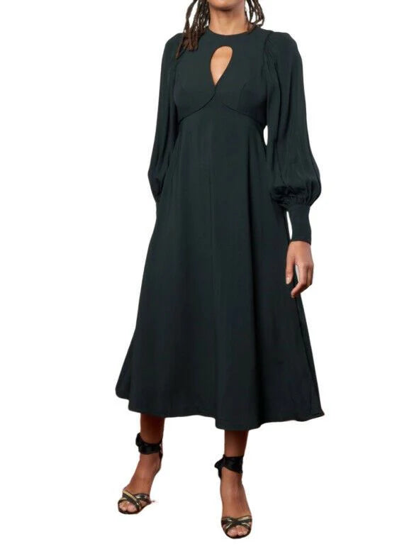 Keyhole Midi Dress - Style Theory