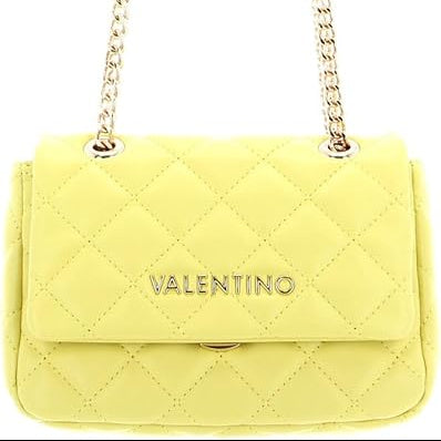 Ocarina Quilted Mini Shoulder Bag - Lime - Style Theory