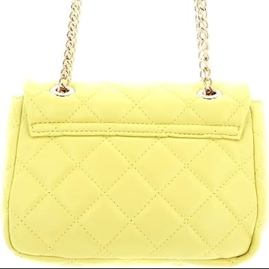 Ocarina Quilted Mini Shoulder Bag - Lime - Style Theory