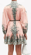 Load image into Gallery viewer, The Moonshine Drop Waist Mini Dress - Pink Lily