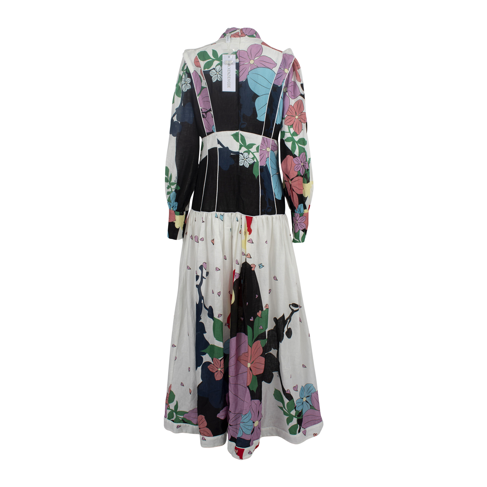 Button Me Up Maxi Dress - Love Hearts - Style Theory