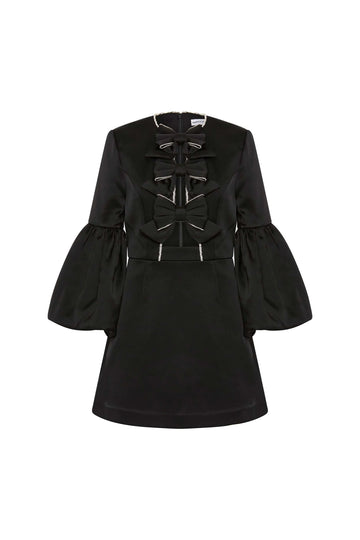 AUGUSTINE LONG SLEEVE MINI DRESS - Style Theory