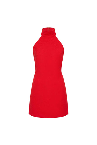 CHIARA HALTER MINI DRESS - Style Theory