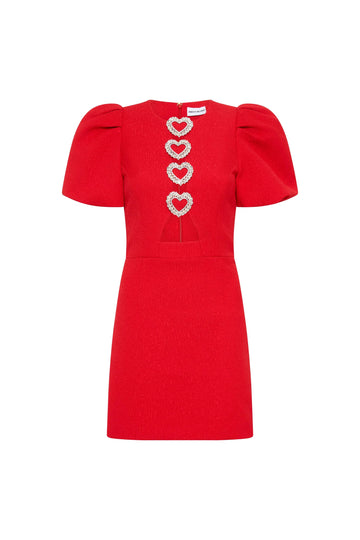 CHIARA PUFF SLEEVE MINI DRESS - Style Theory