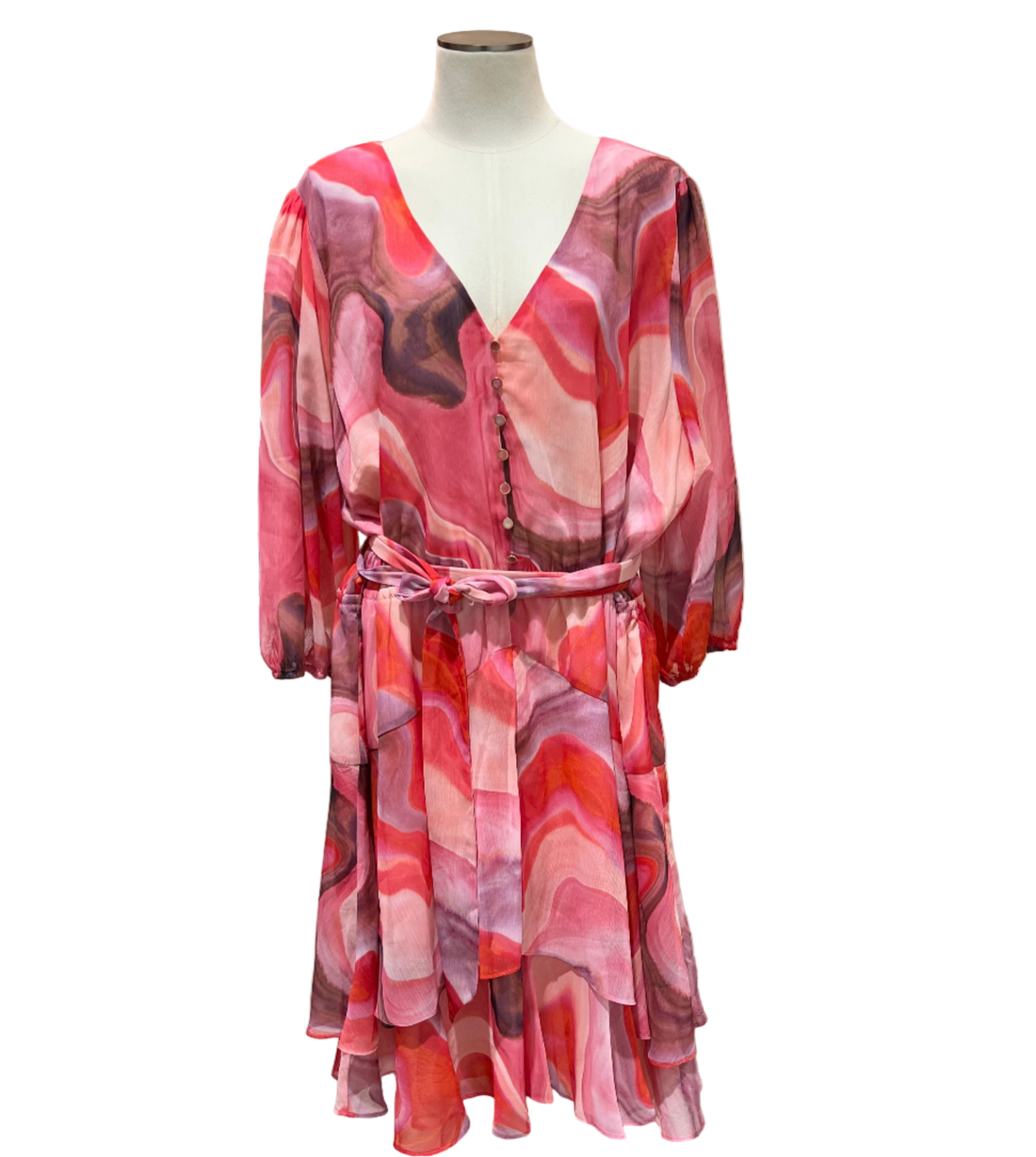 Marbled Mini Dress - Style Theory