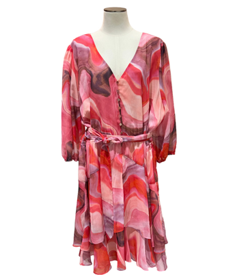 Marbled Mini Dress - Style Theory