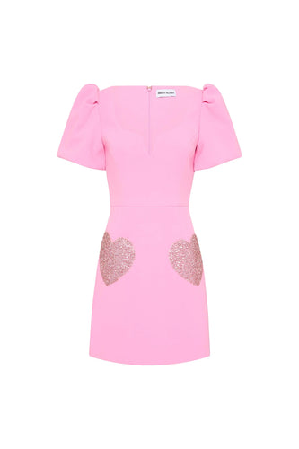 ROCHELLE PUFF SLEEVE MINI DRESS - Style Theory