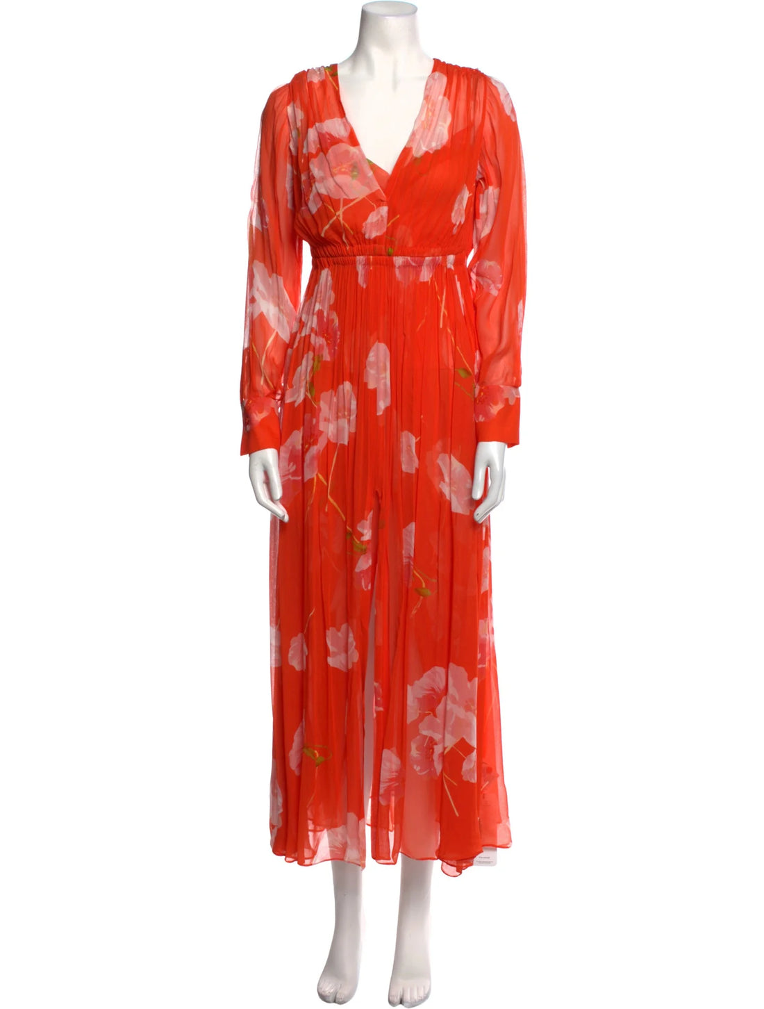 GGT Floral Dress - Tangerine - Style Theory