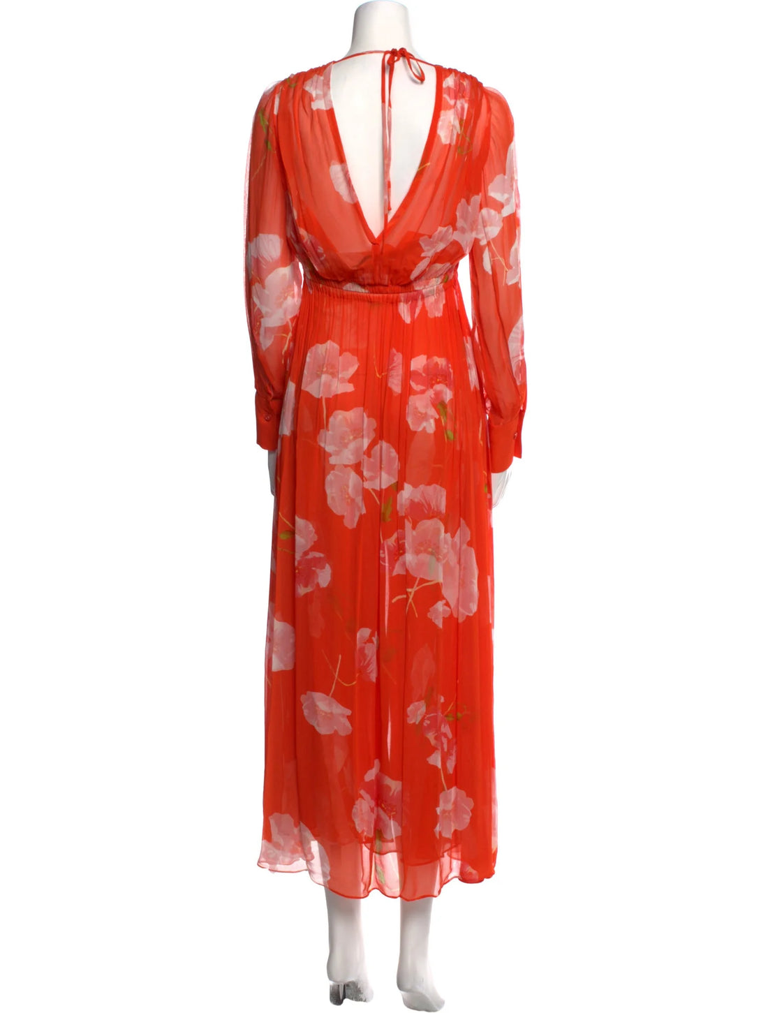 GGT Floral Dress - Tangerine - Style Theory