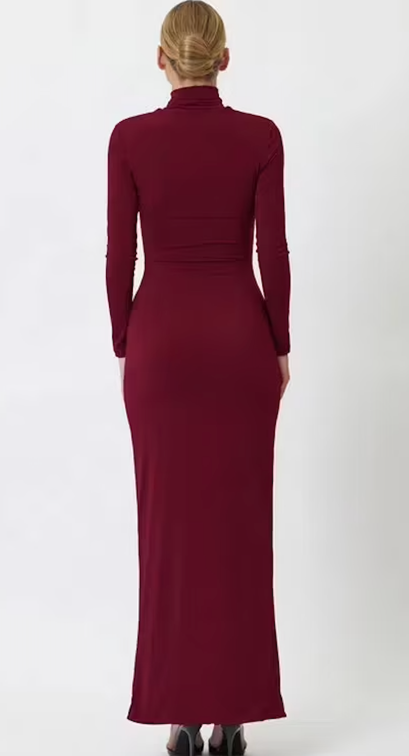 Layla Dress - Bordeaux - Style Theory