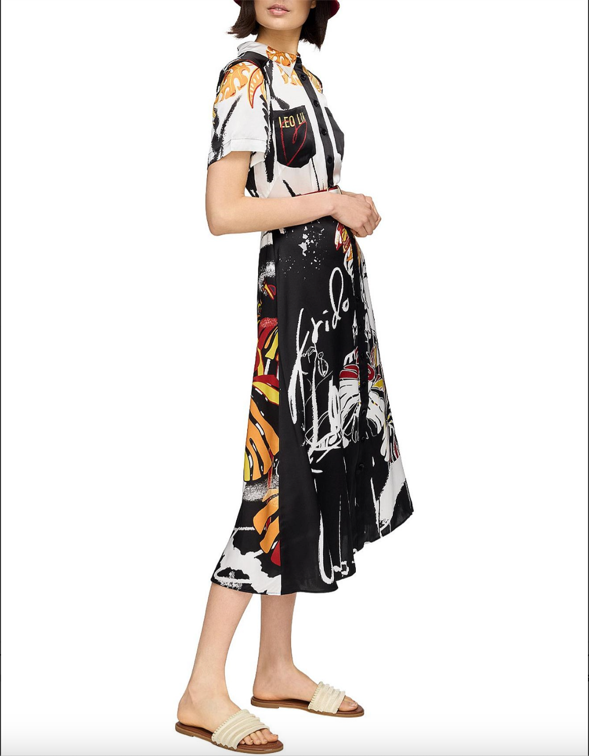 Frida Silk Shirt Dress - Style Theory
