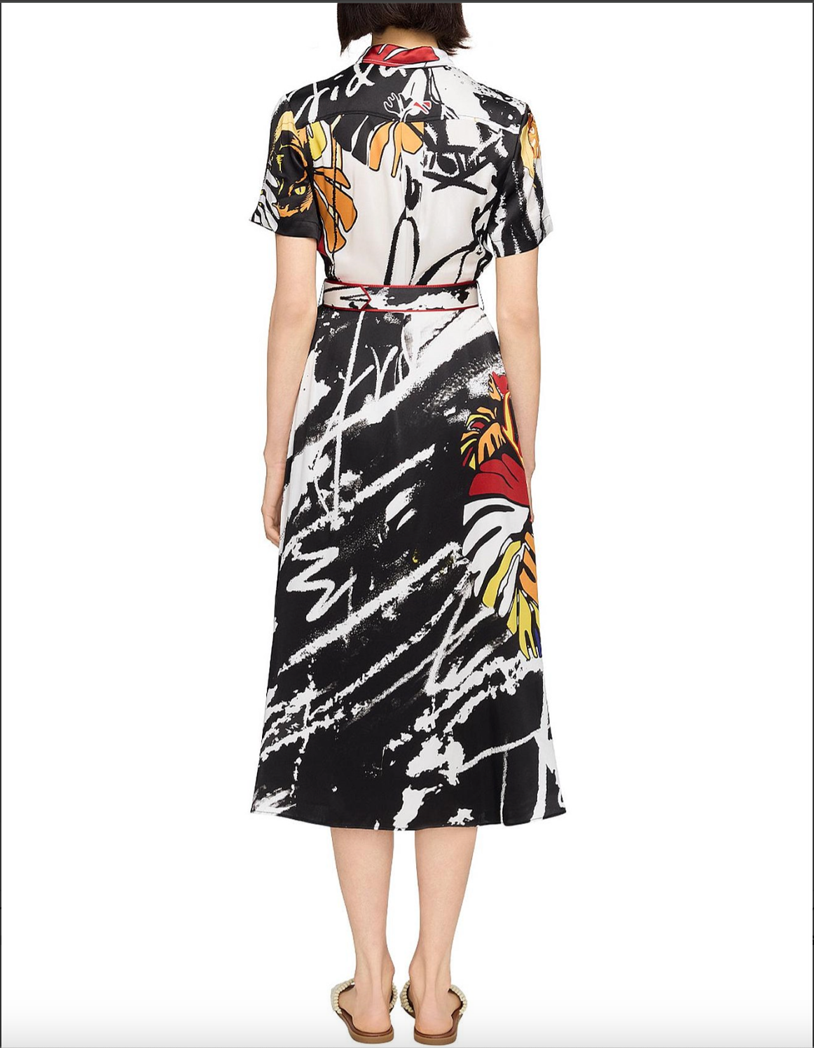 Frida Silk Shirt Dress - Style Theory