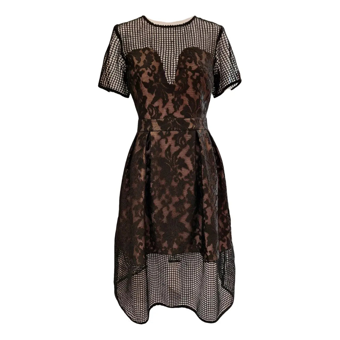 Velocity Black Lace Cocktail Dress - Style Theory
