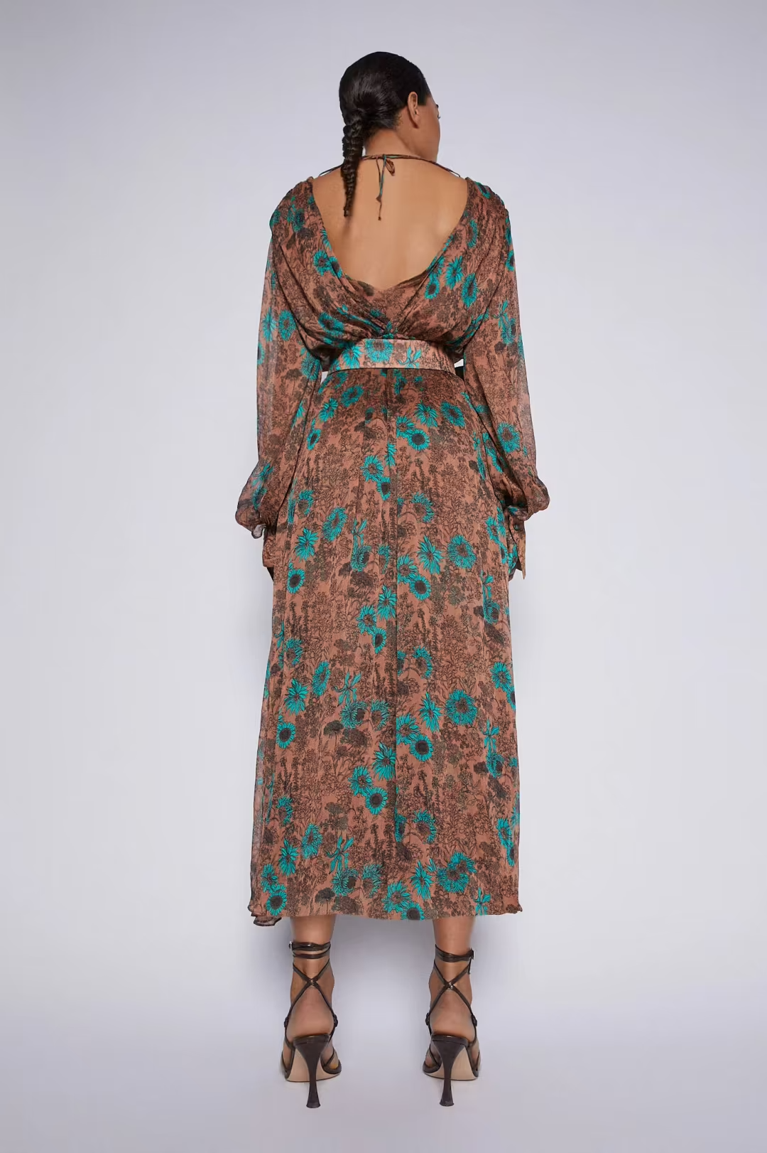 GGT Floral Dress - Cinnamon - Style Theory
