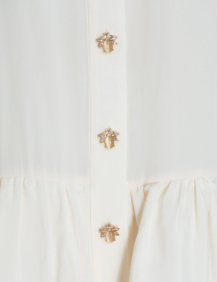 Kaleidoscope Lace Ruffle Dress