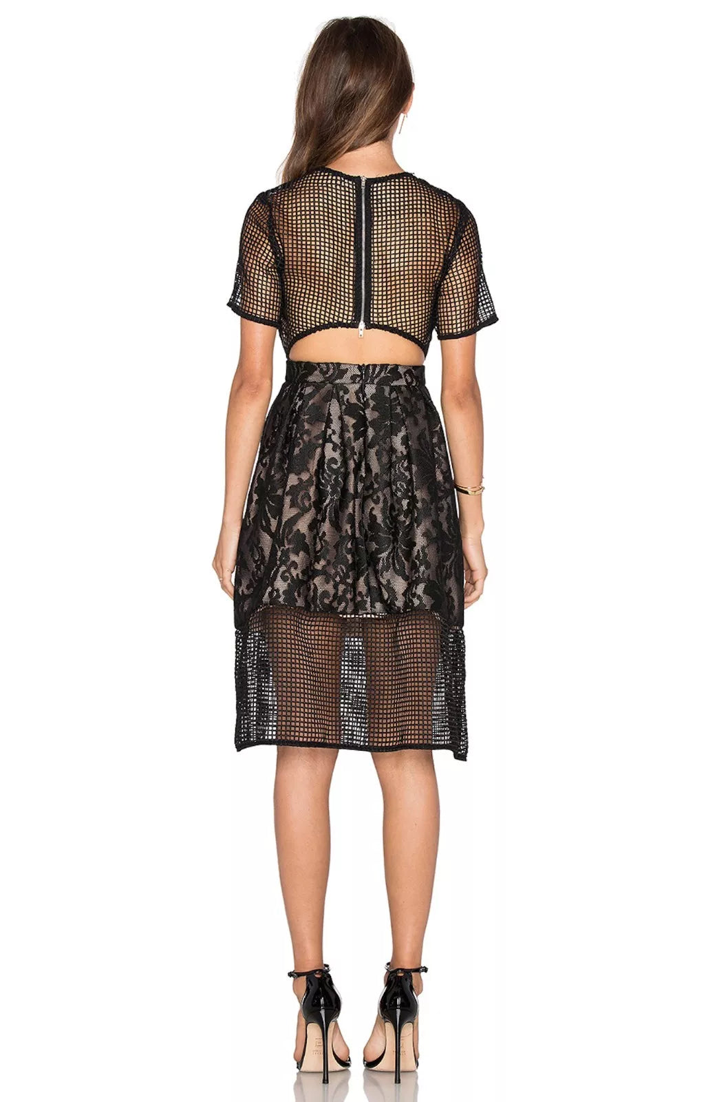 Velocity Black Lace Cocktail Dress - Style Theory