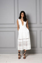 Load image into Gallery viewer, Dahlia Dress - White