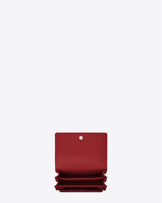 Sunset Bag In Lipstick Red