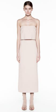 Column Dress - Blush Pink