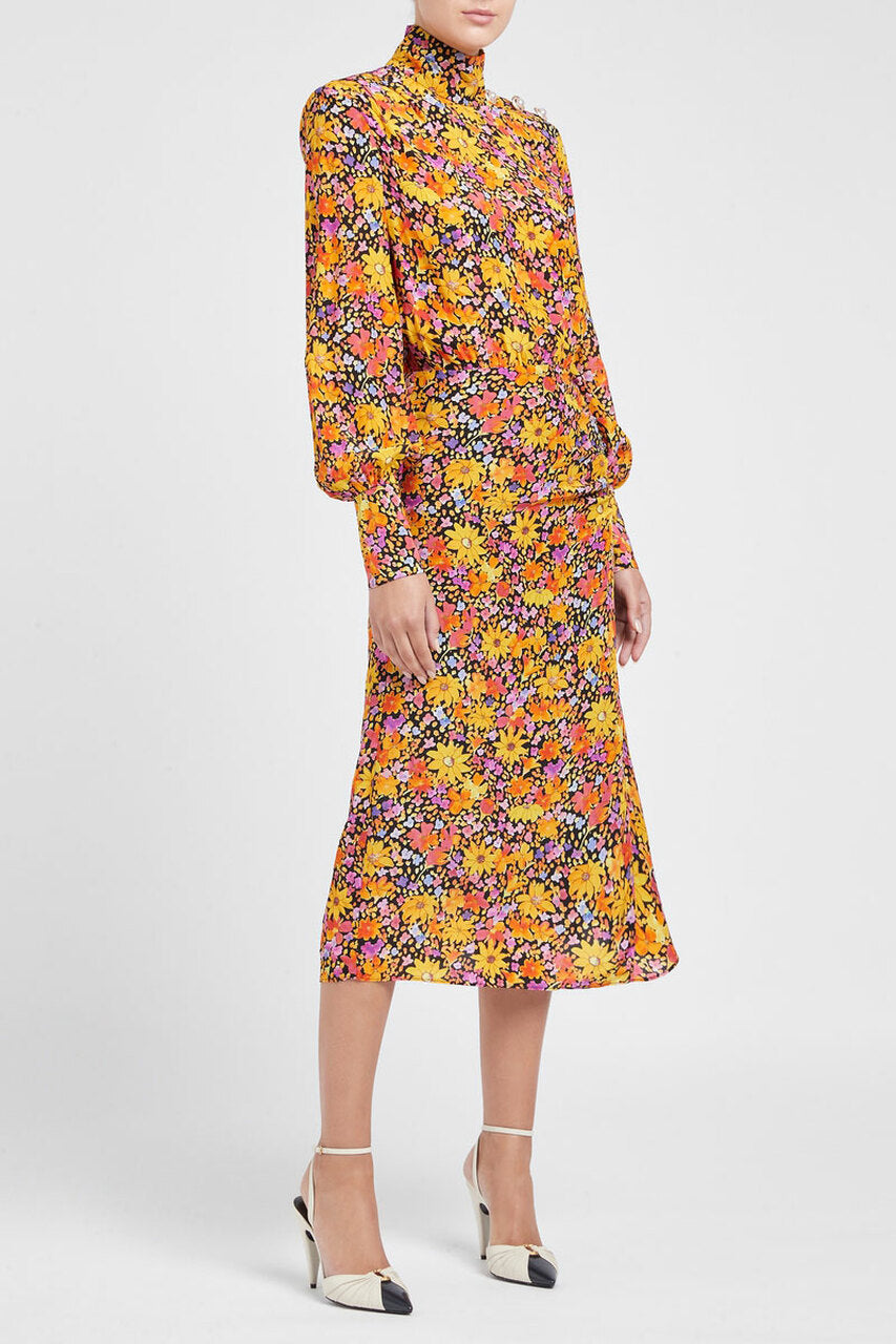 ARLES MIDI DRESS - Style Theory