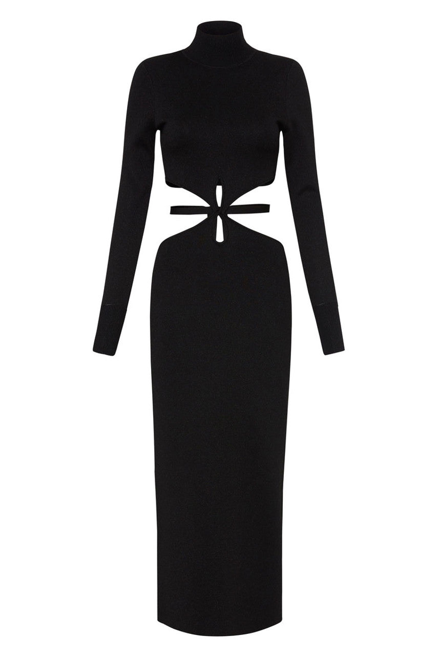 BRIANNA KNIT MIDI DRESS - Style Theory