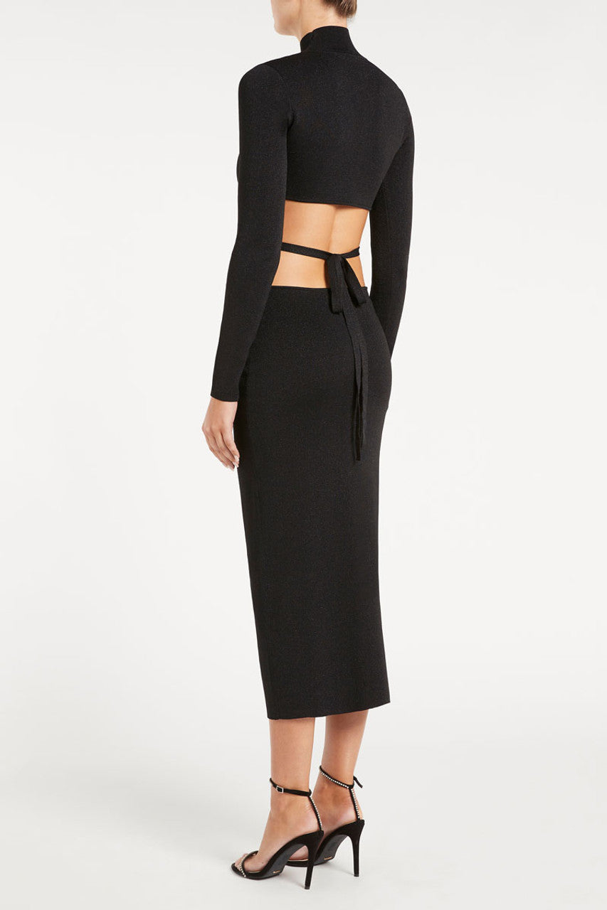BRIANNA KNIT MIDI DRESS - Style Theory